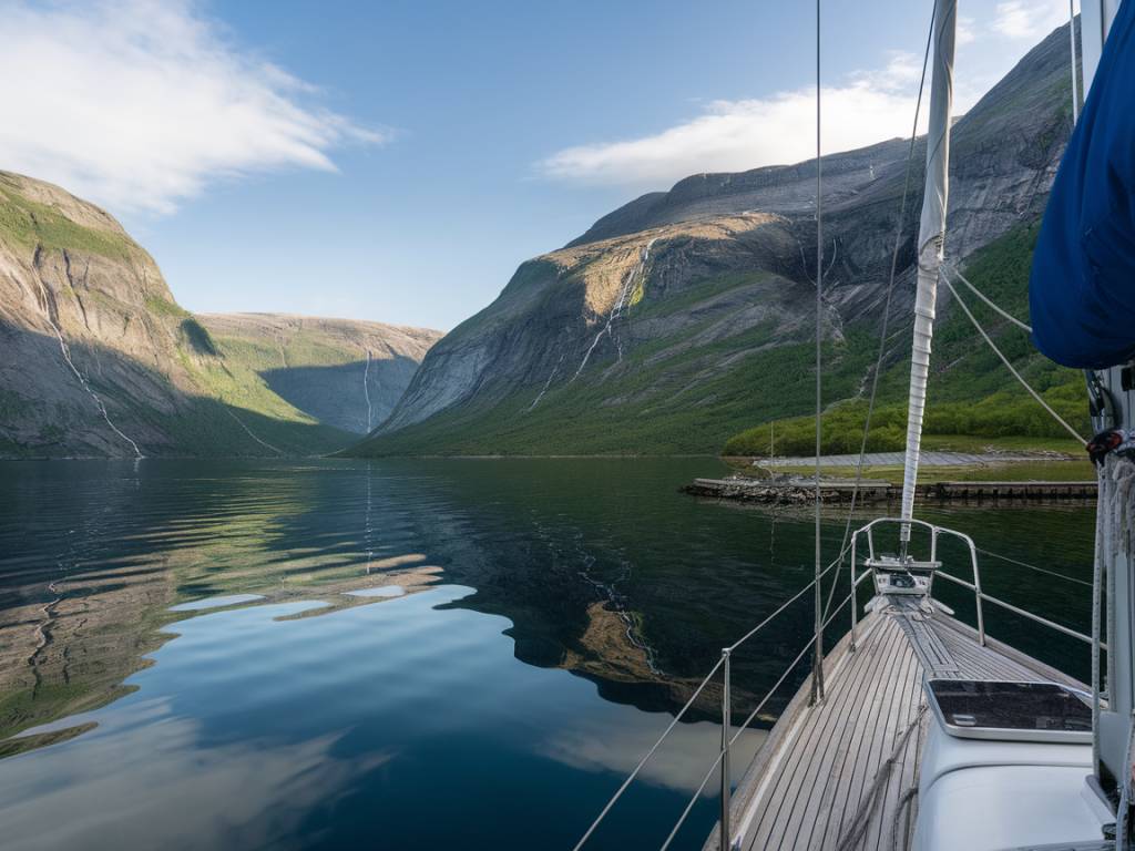Voyage en voilier dans les fjords de Norvège : Croisière entre montagnes et eaux cristallines