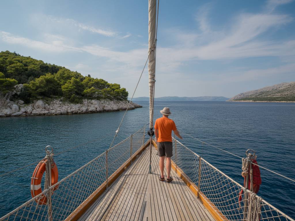 Croisière en voilier en Croatie : à la découverte des îles dalmates et de leurs criques secrètes